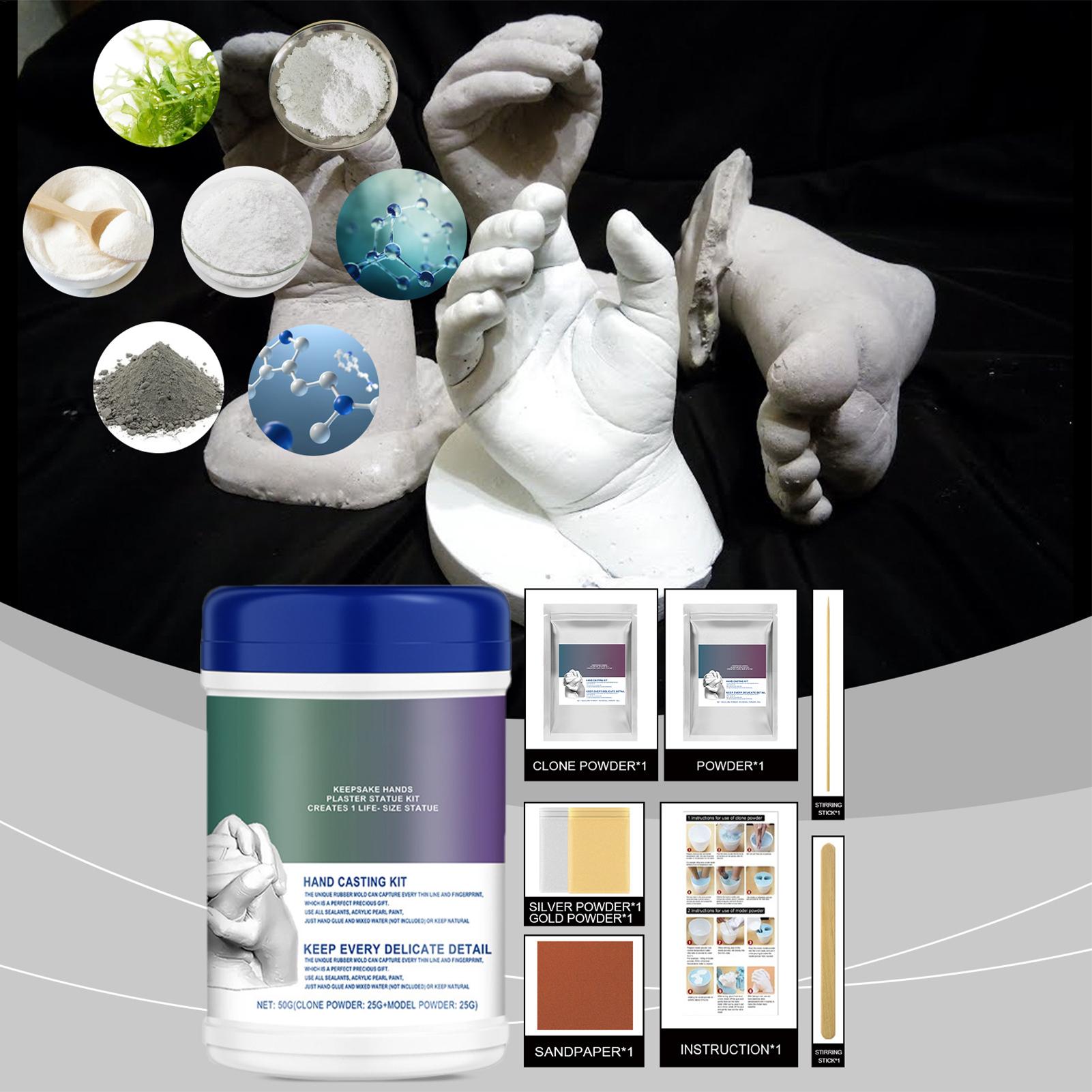 Soap Making Kit For Adults - Bebek El ve Ayak Kalıplama Seti