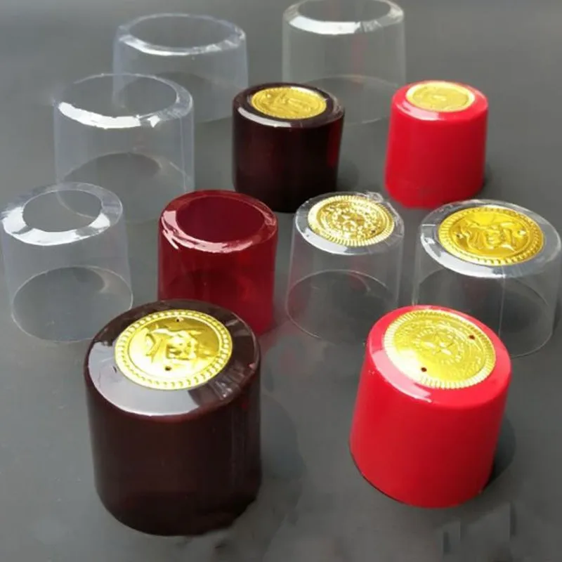 Shrink Wrap Pvc - 100X PVC şarap şişesi Shrink Film
