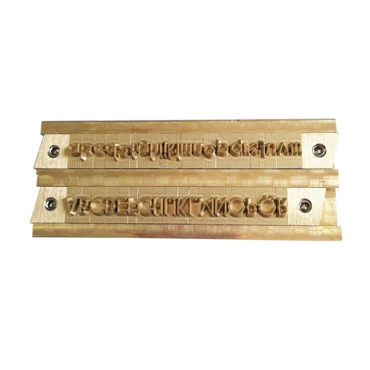 Soap Stamp Custom - Özel Deri Aletleri Taşınabilir Tarih Saat