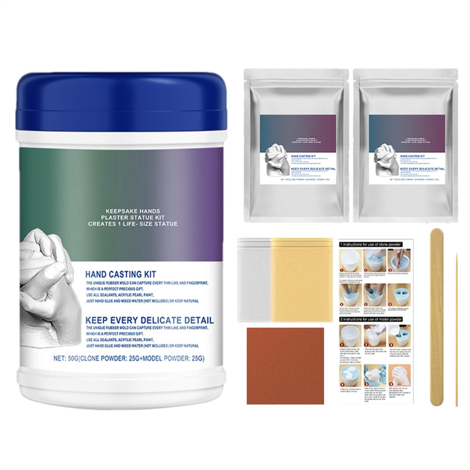 Soap Making Kit For Adults - Bebek El ve Ayak Kalıplama Seti