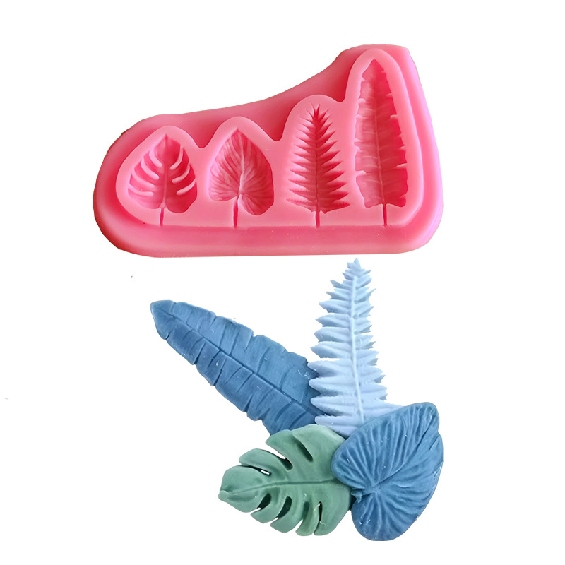 Soap Making Guide - Palmiye Yaprakları Ve Kaplumbağa Yaprağı Silikon