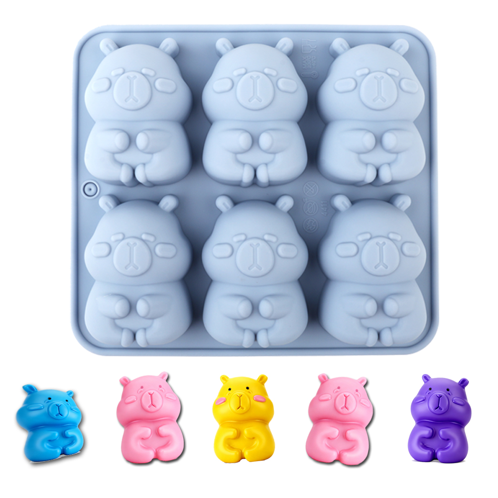 Soap Making Store - Sevimli Bir Kapibara Şeklinde 1 Silikon
