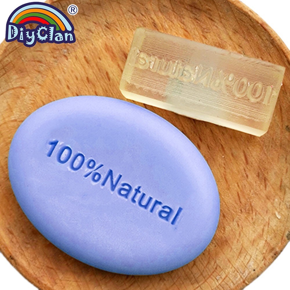 Soap Stamp Custom - El yapımı Reçine Şeffaf Sabun Damga