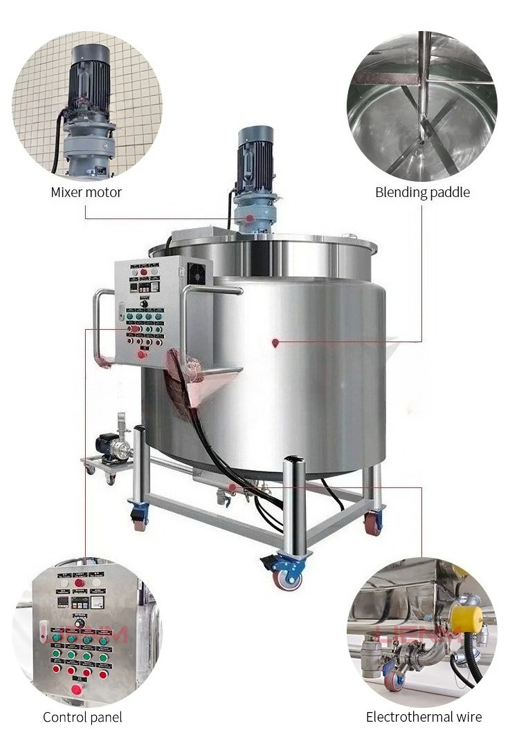 Making Soap And Detergent - Taşınabilir Sabun Karıştırıcı Küçük Sıvı Deterjan