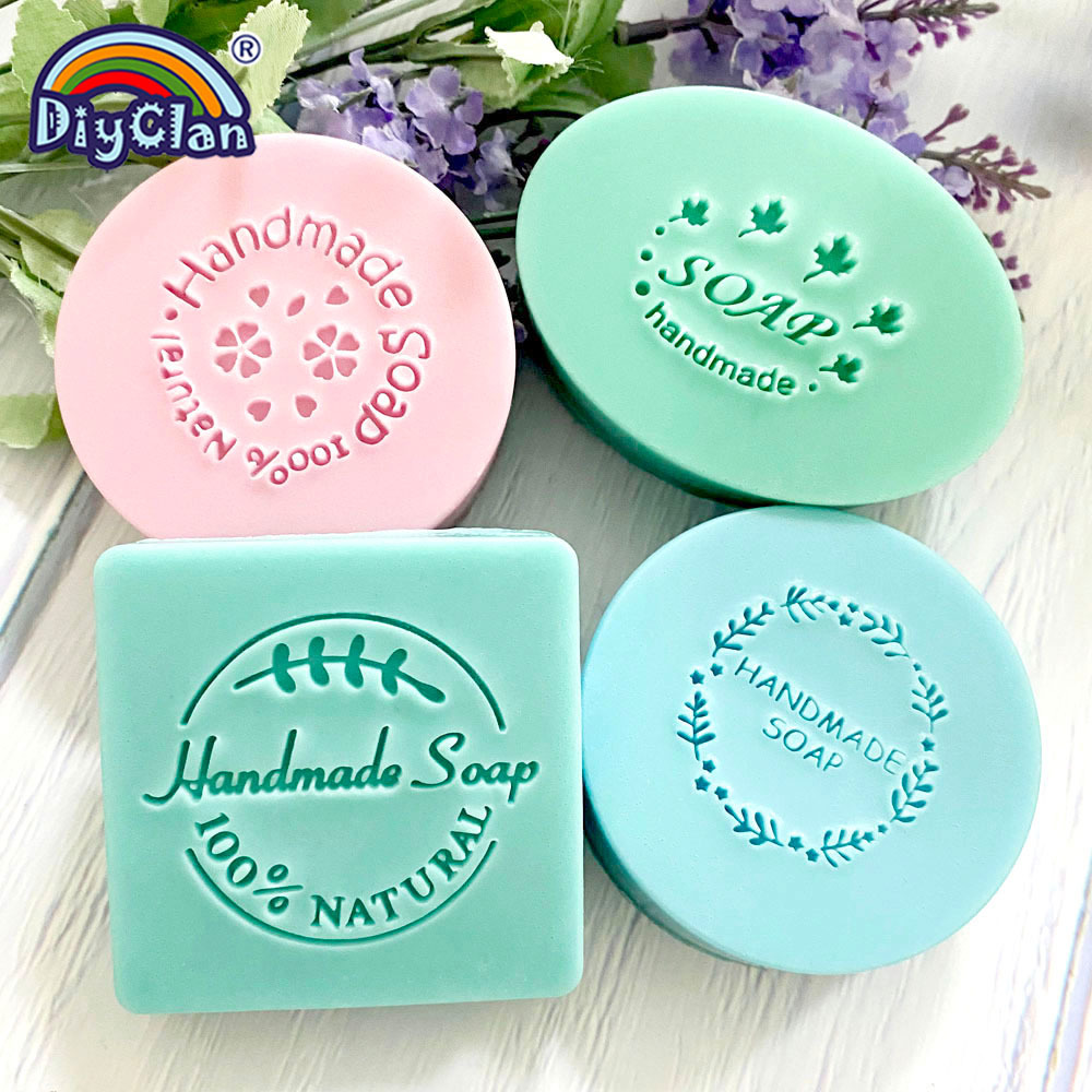 Soap Stamp Custom - Yaratıcı bitkiler el yapımı sabun serisi