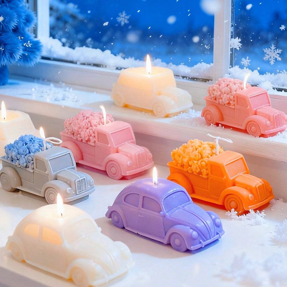 Soap Making Equipment For Beginners - Çok Amaçlı Silikon Mum Kalıbı Gül