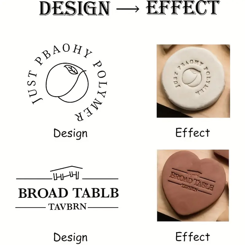 Özel Seramik Damgası, Kil Damg - Soap Stamp Custom incelemesi ve fiyatı