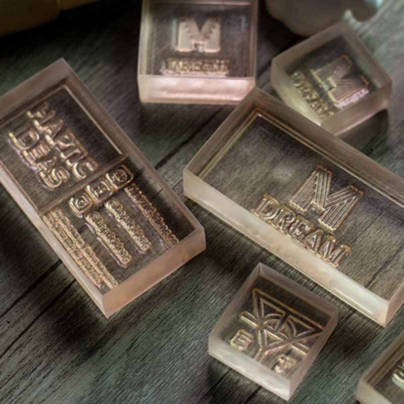 Özel akrilik şeffaf sabun damg - Soap Stamp Custom incelemesi ve fiyatı