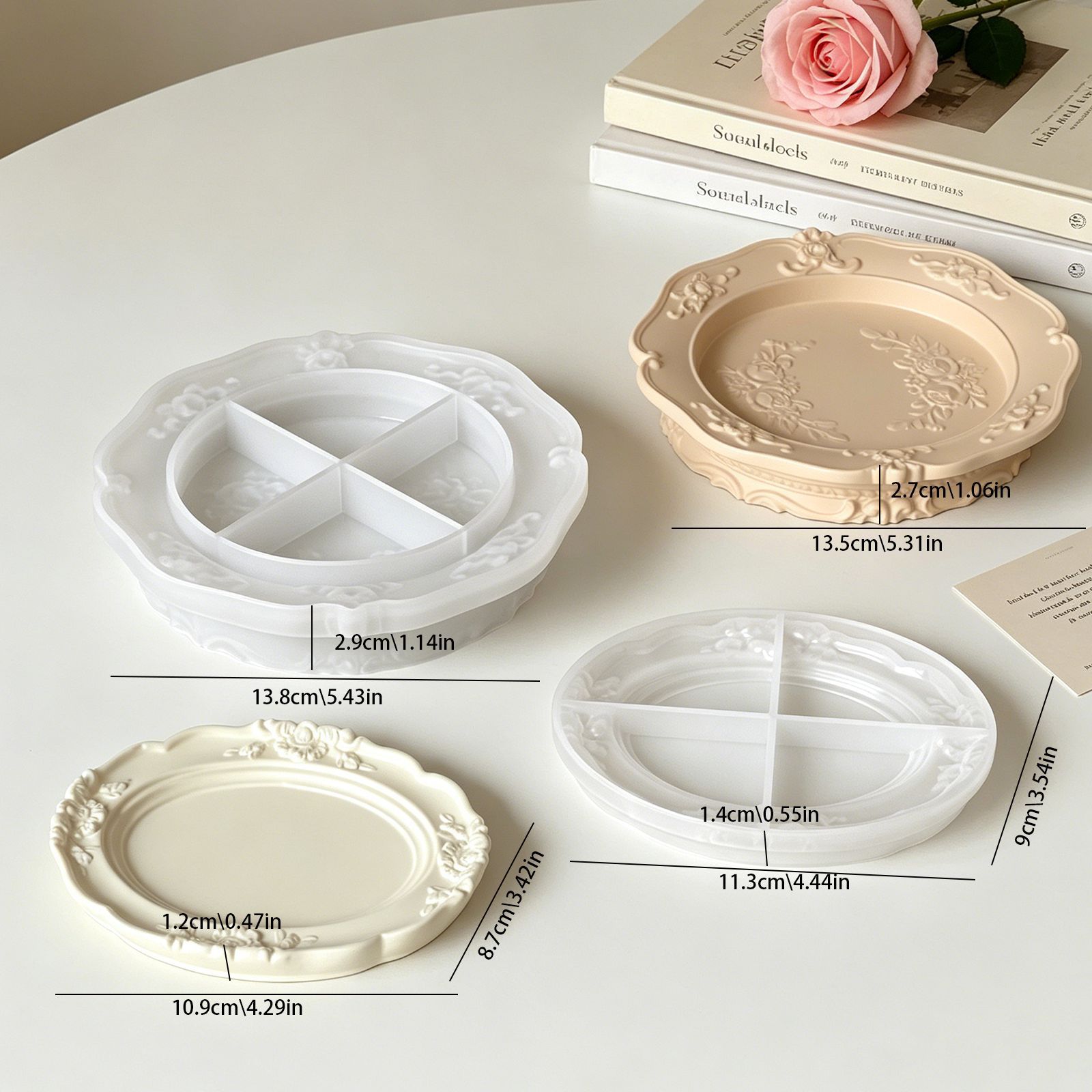 Zarif Vintage Barok Dantel Sil - Soap Making Guide incelemesi ve fiyatı