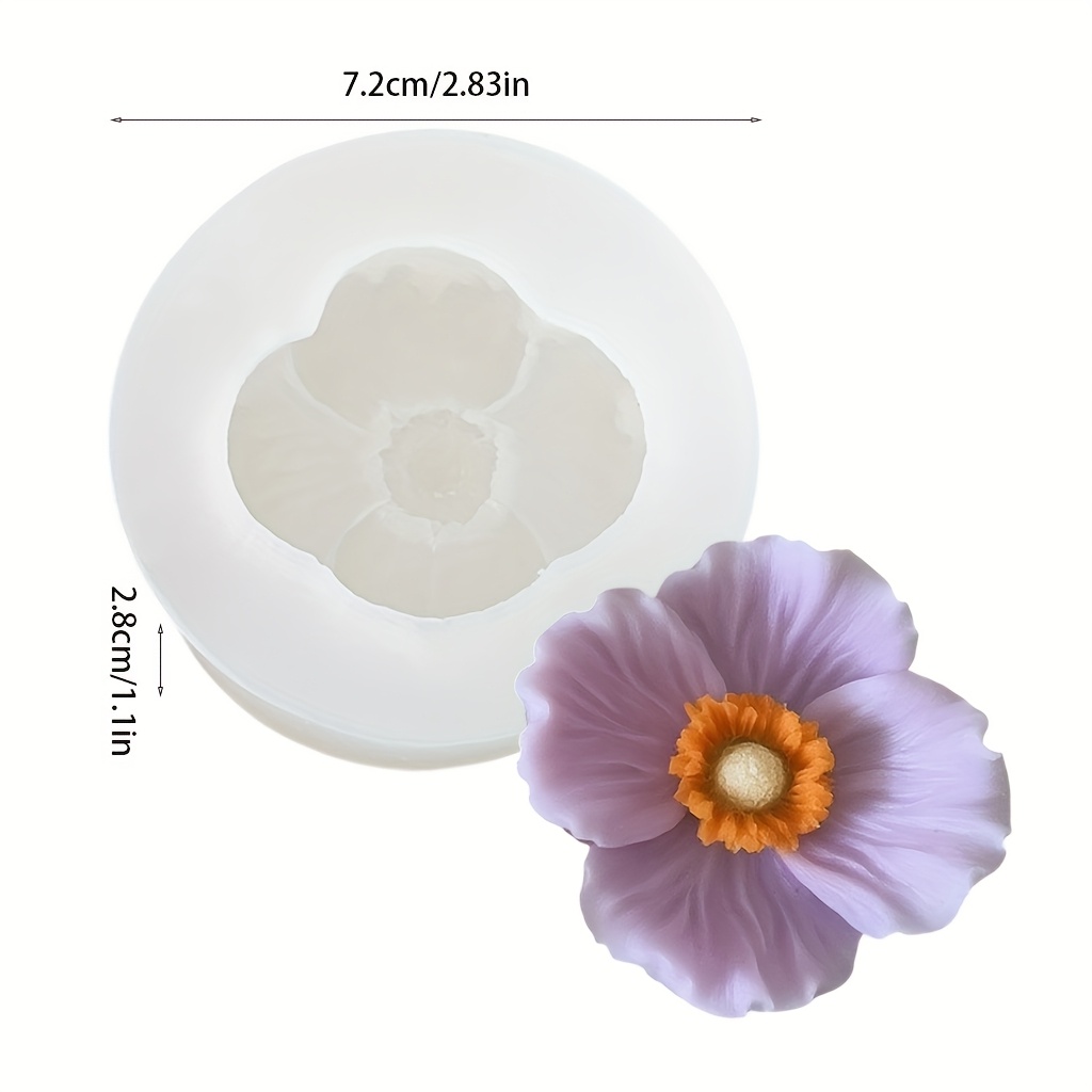 Çiçek Silikon Mum Kalıbı, Sabu - Soap Making Chemical incelemesi ve fiyatı