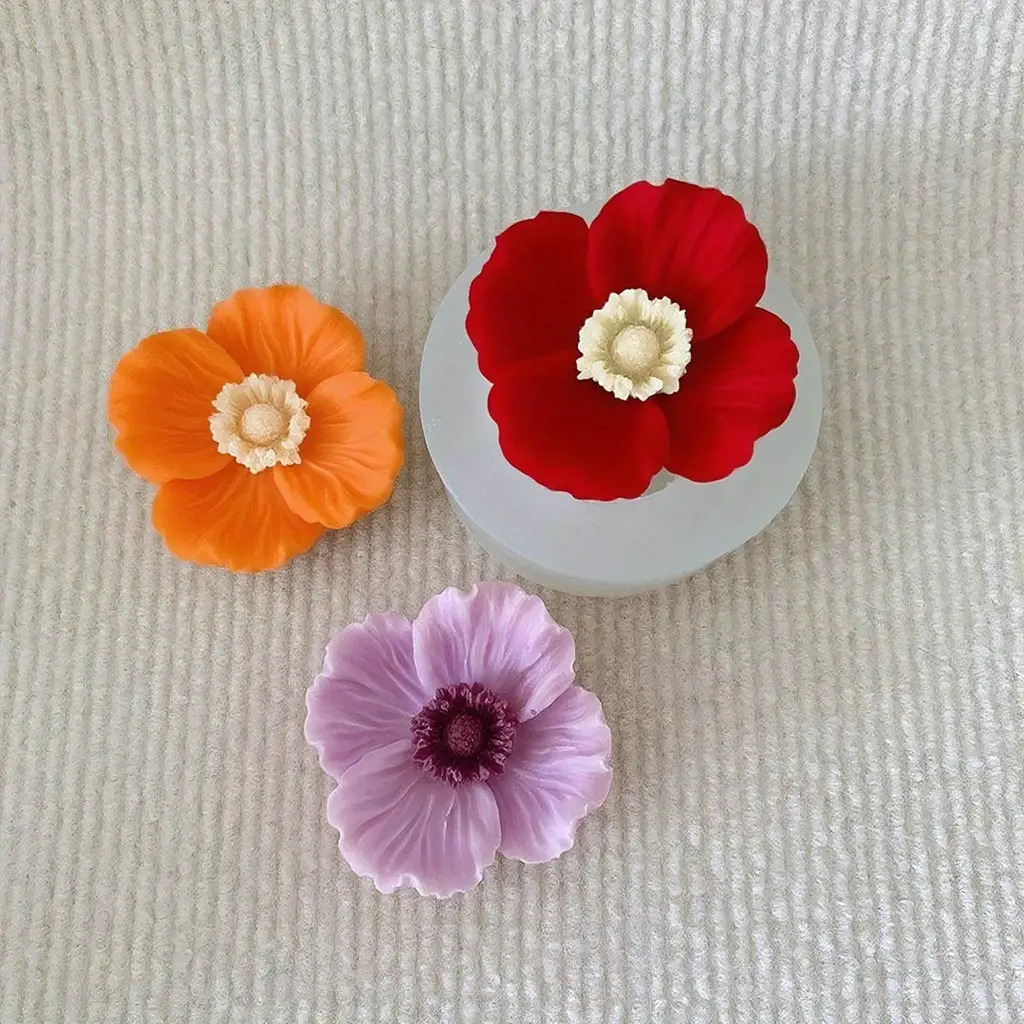 Çiçek Silikon Mum Kalıbı, Sabu - Soap Making Chemical incelemesi ve fiyatı