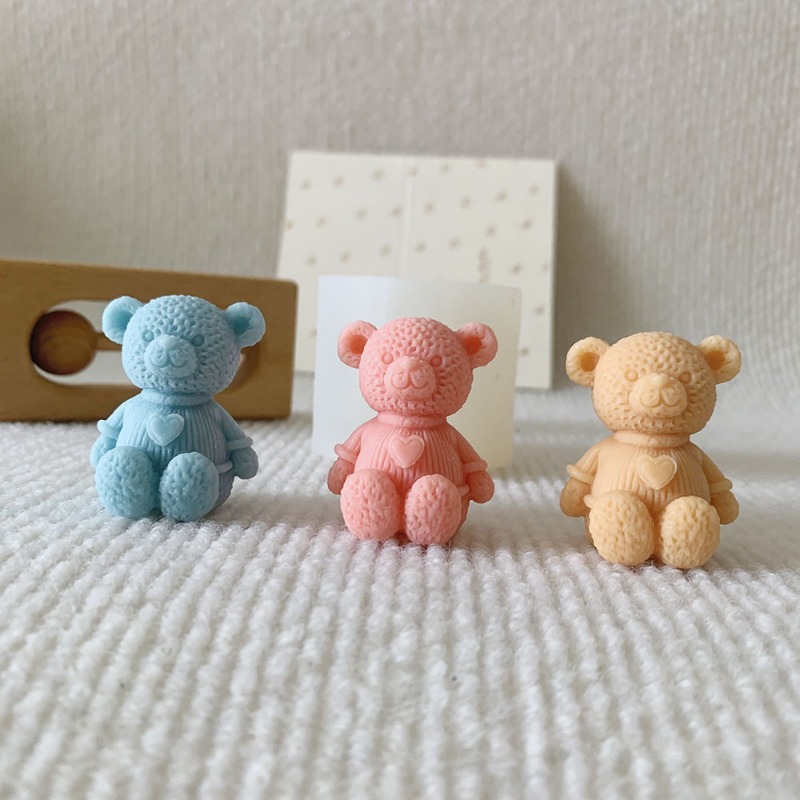 Mini Aşk Ayı Mum silikon kalıp - Soap Making Equipment For Beginners incelemesi ve fiyatı