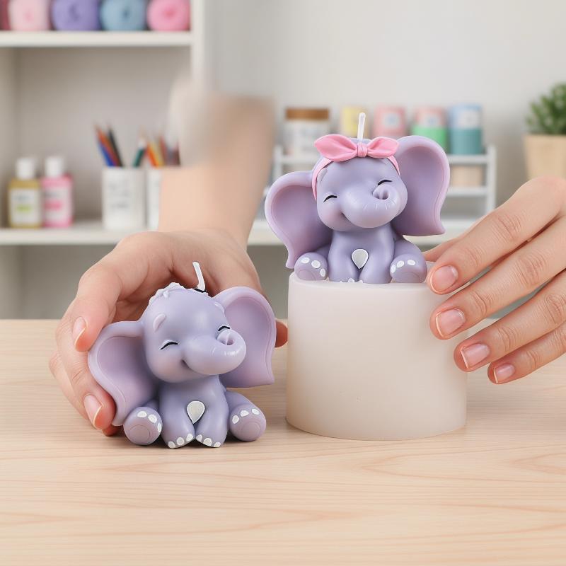 Sevimli 3D Fil Silikon Mum Kal - Soap Making Guide incelemesi ve fiyatı