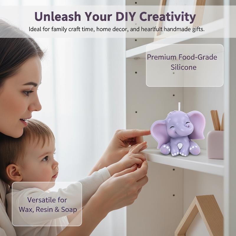Sevimli 3D Fil Silikon Mum Kal - Soap Making Guide incelemesi ve fiyatı