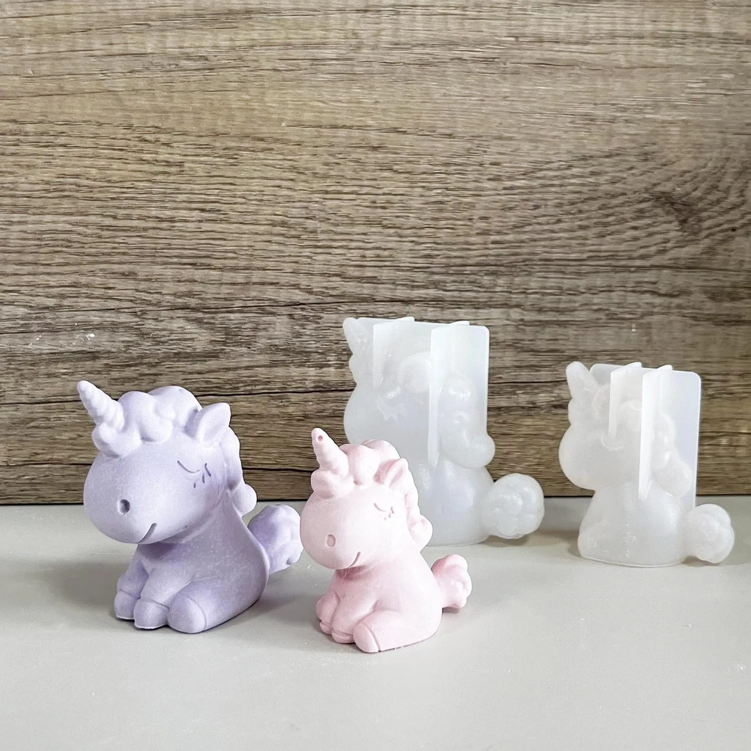 3D Geometrik Silikon Unicorn K - Soap Making Chemical incelemesi ve fiyatı