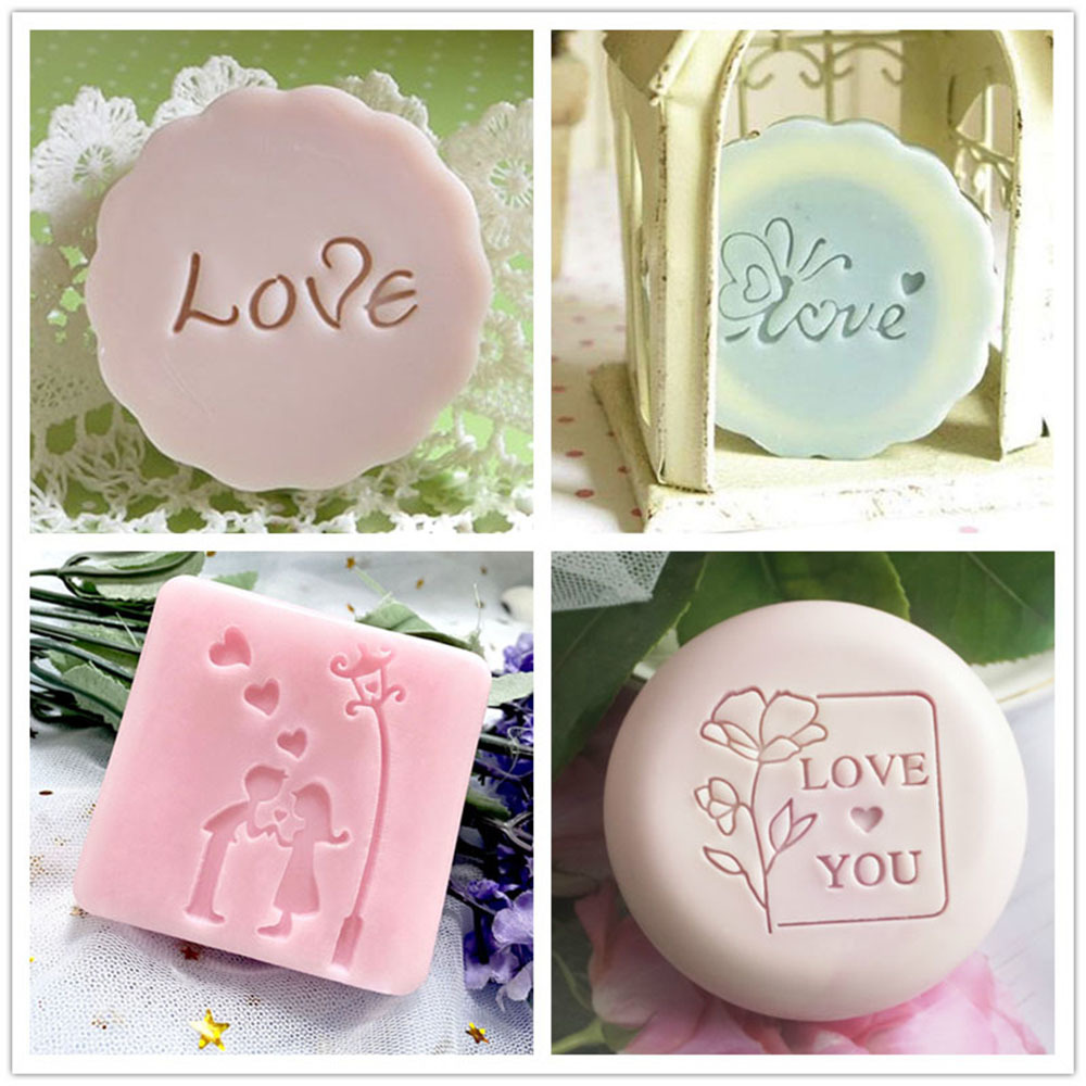 Aşk kelime sevgililer günü çiç - Soap Stamp Custom incelemesi ve fiyatı