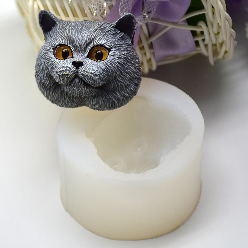 Silikon Kalıp Kısa saçlı Kedi  - Soap Making Guide incelemesi ve fiyatı