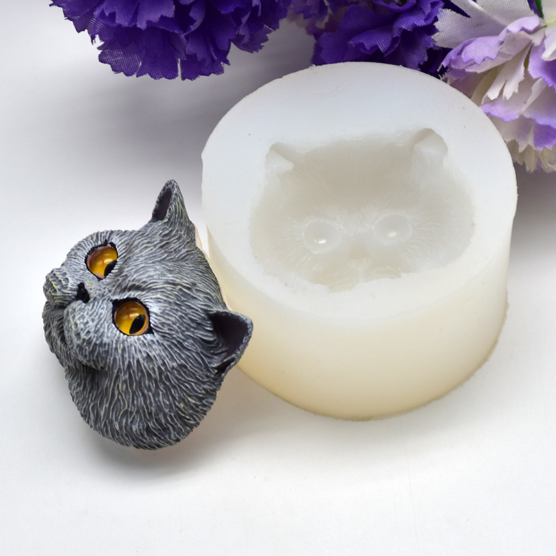 Silikon Kalıp Kısa saçlı Kedi  - Soap Making Guide incelemesi ve fiyatı