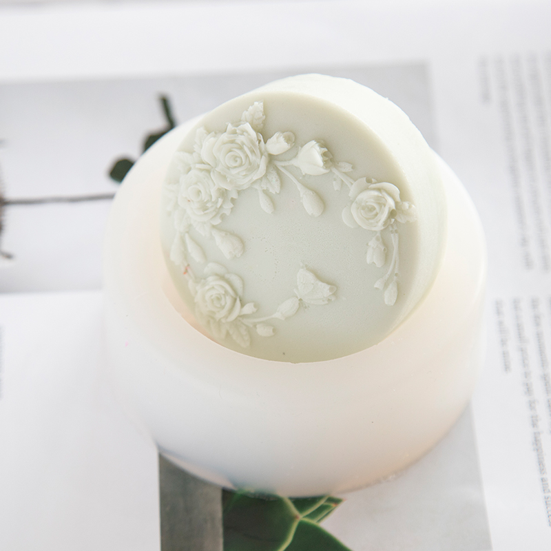 Yuvarlak Şekil Gül Çiçek El Ya - Soap Making Chemical incelemesi ve fiyatı