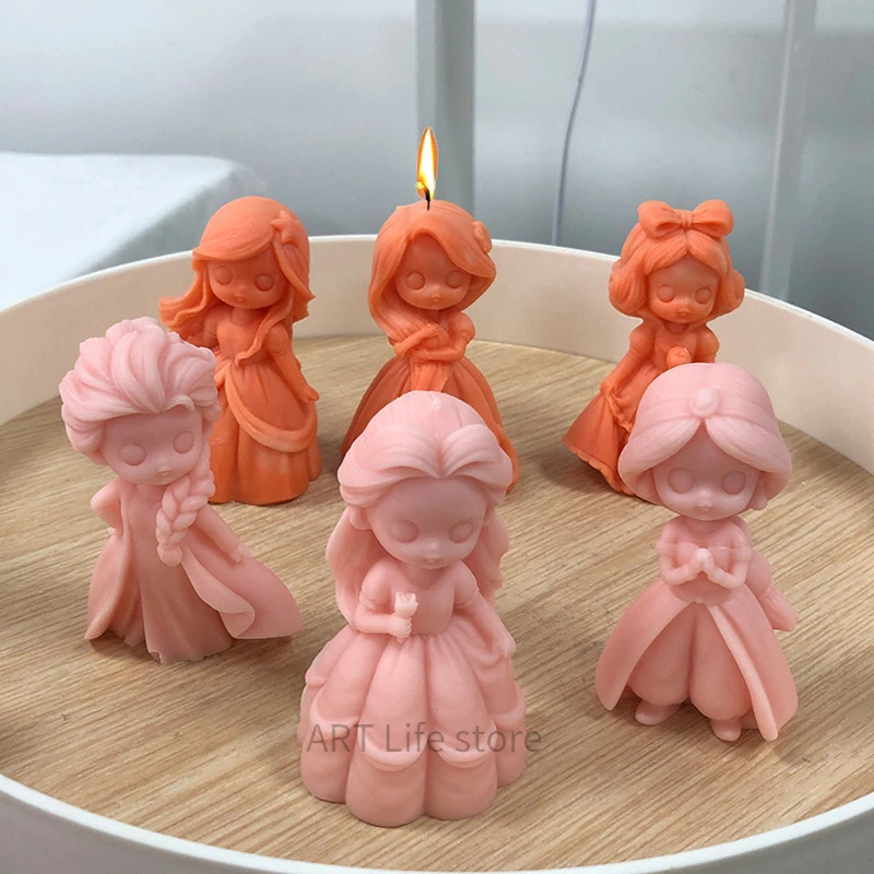 6 prenses bebek silikon mum ka - Soap Making Equipment For Beginners incelemesi ve fiyatı