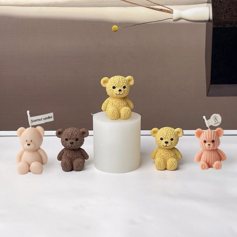 3D Sevimli Ayı Mum Yapımı Kalı - Soap Making Chemical incelemesi ve fiyatı
