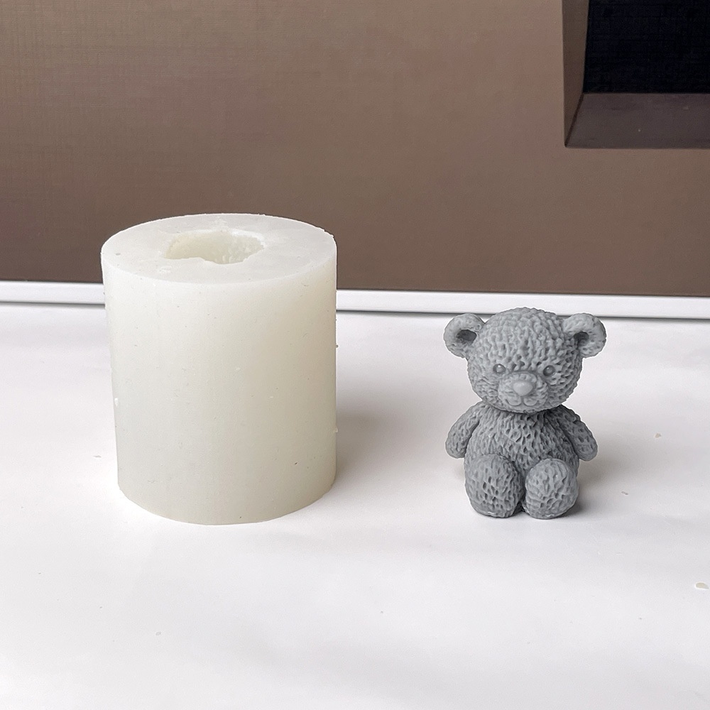 3D Sevimli Ayı Mum Yapımı Kalı - Soap Making Chemical incelemesi ve fiyatı