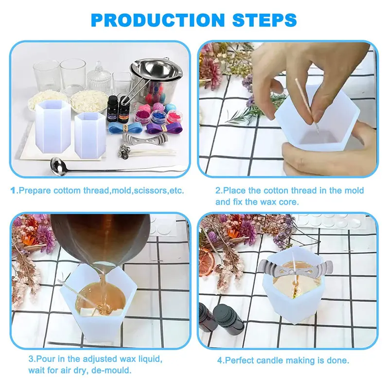 Silindir Silikon Mum Kalıpları - Soap Making Chemical incelemesi ve fiyatı