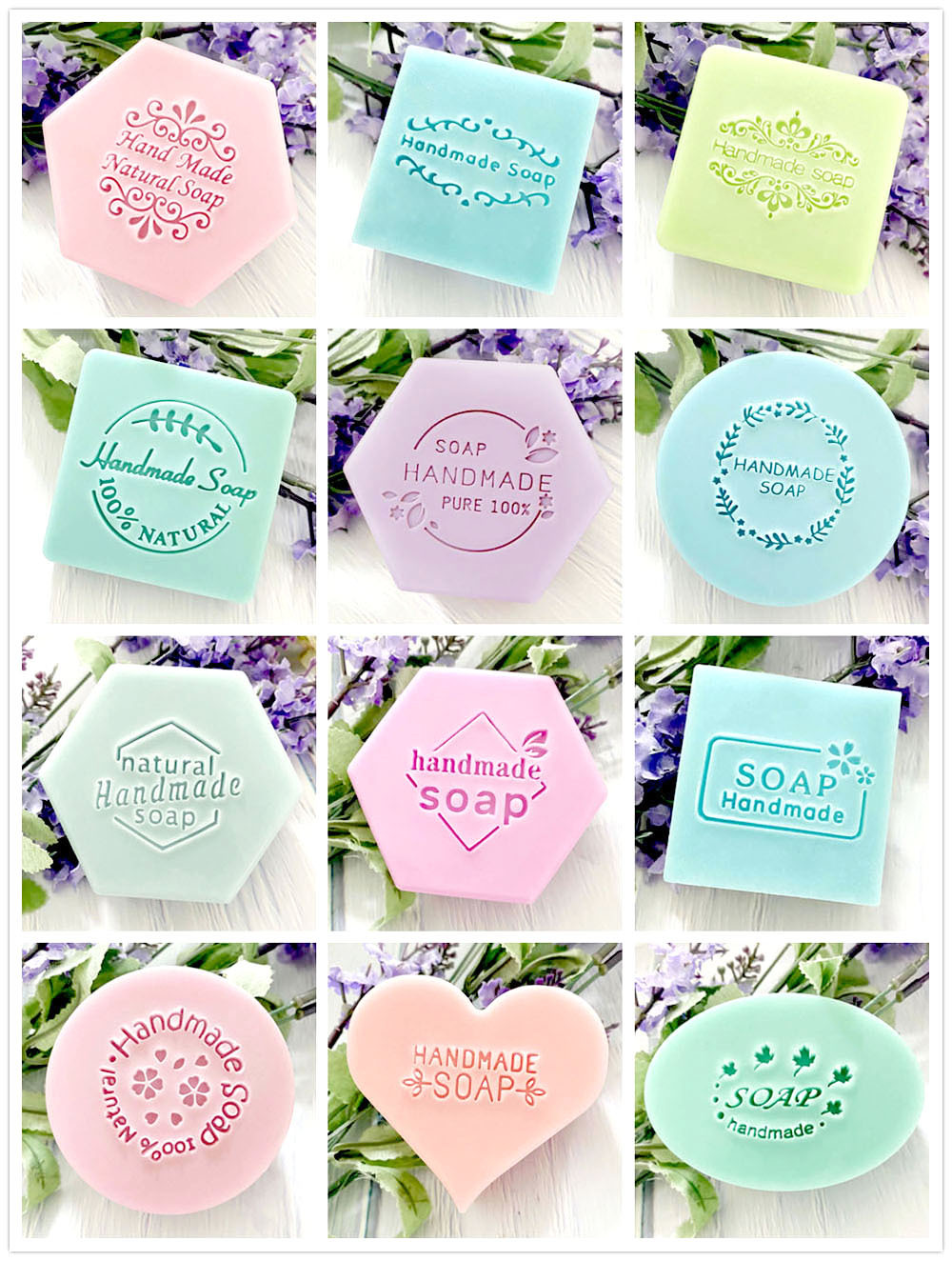 Yaratıcı bitkiler el yapımı sa - Soap Stamp Custom incelemesi ve fiyatı